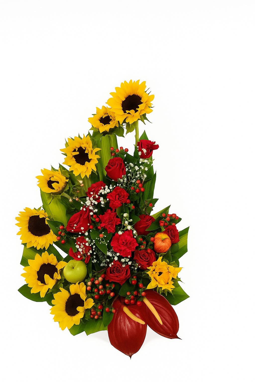 Golden Garden and Red Passion