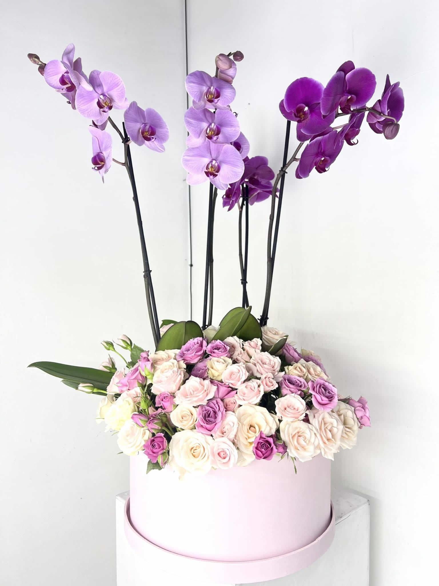 Luxury of Orchids and Roses